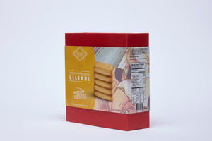 Hawaiian Shortbread Cookies Red Gift Box, Lilikoi (6.6oz)