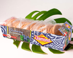 Hawaiian Royal Creem Crackers, Blueberry (8oz)