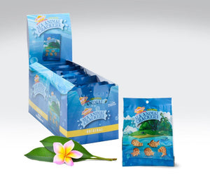 Hawaiian Sea Animal Crackers, Original (0.8oz / Case of 9)