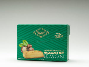 Hawaiian Macadamia Shortbread Cookies, Lemon (4.0oz)