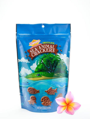 NEW! Sea Animal Original Chocolate Cracker Bag (4.5oz)