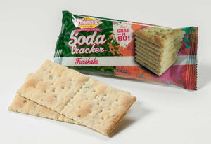 Hawaiian Crackers Grab N' Go Pack,  Furikake Sodas (0.9oz/Case of 24)
