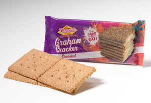 Hawaiian Crackers Grab N' Go Pack, Coconut Grahams (0.8oz/Case of 24)